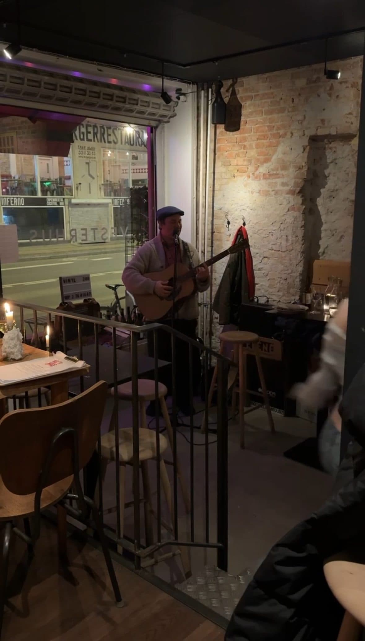 Evening music at Vesterhus
